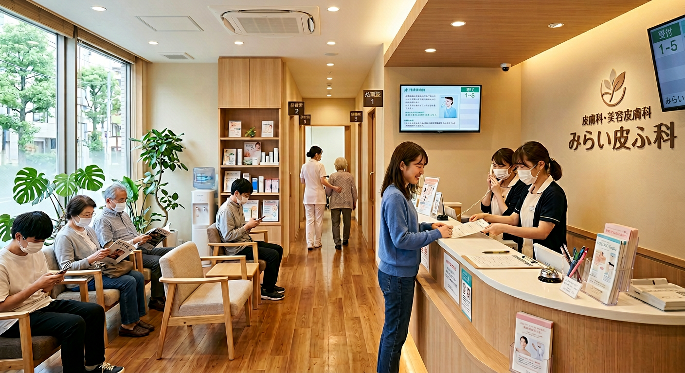 みらい皮ふ科クリニックの院内イメージ